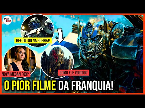O QUE DEU DE ERRADO COM TRANSFORMERS: O ÚLTIMO CAVALEIRO? PORQUE NUNCA VAI TER CONTINUAÇÃO?