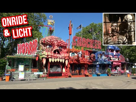 Shocker-Geisterbahn (Marcel Böttger) - Onride & Licht [POV / 60 fps] - FunDOmio 2020 in Dortmund