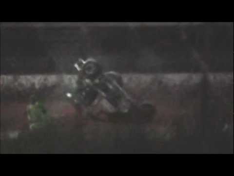 Speedcar rollover @ Nowra Speedway