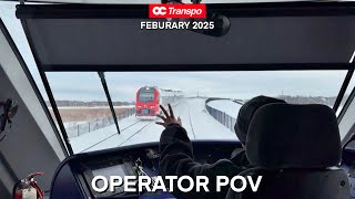 Operator POV Ride on O-Train Line 2 • Limebank to South Keys • Alstom Coradia LINT