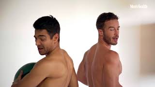 Omar Chaparro y Ryan Carnes men's health mexico