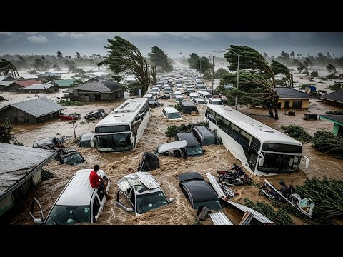 PHILIPPINES Destroyed Today! Super Typhoon Kalmaegi Swept Away Homes, Cars in Cebu