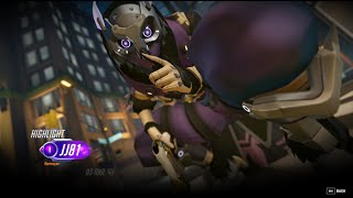 Quick Play Warrior's Gold Ranked Game - Ana with 6 Nanos