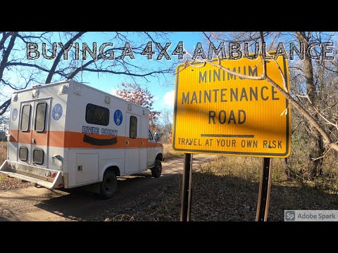 Incredibly Cheap 4x4 Ambulance off Marketplace