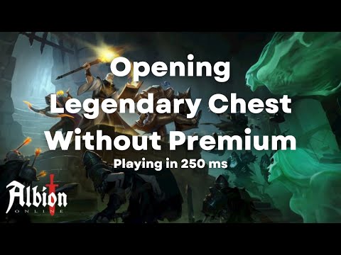 Albion Online - Opening Legendary Chest Without Premium