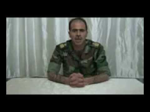 بيان يلقيه المقدم المظلي خالد الحمود لإعلان انضمامه للحكومة الانتقالية