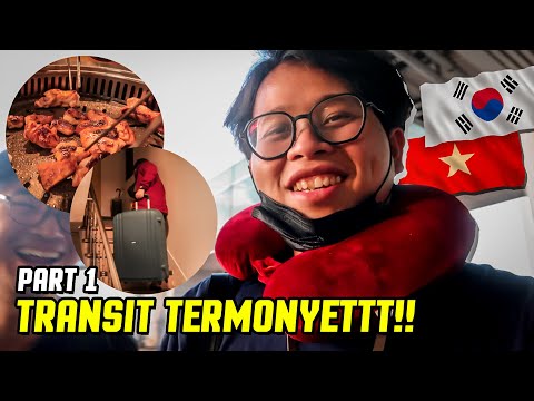 TERDAMPAR DI VIETNAM 16 JAM!! ROOM TOUR PENGINAPAN DI KOREA!