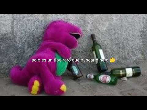 Barney es un dinosaurio aunque se extinguieron 😇🫵