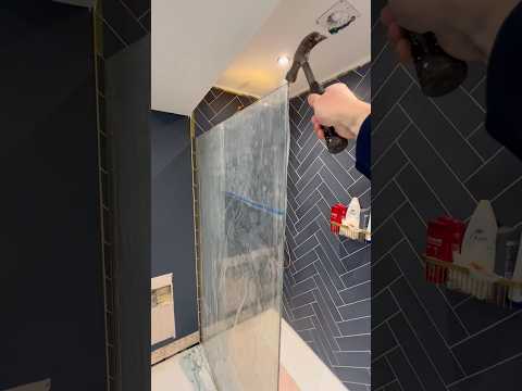 Glass… #glass #smash #shatter #plumber #plumbing #youtubeshorts #fyp #foryou