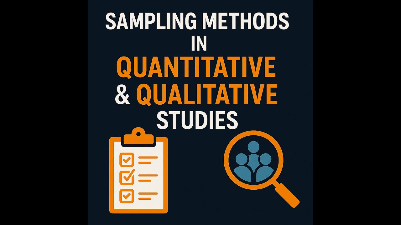 Sampling Methods  Quantitative vs  Qualitative Explained