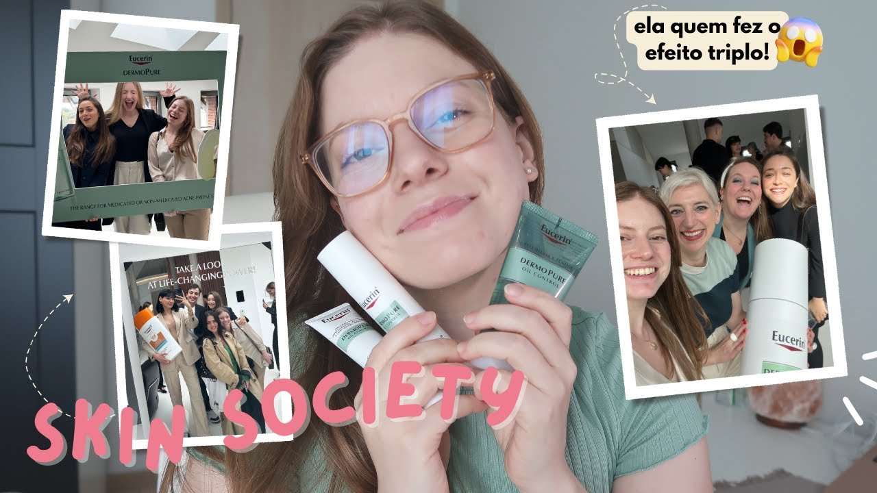 Eucerin me levou para Berlim para falar sobre ACNE 💚 Tudo o Que Aconteceu no Skin Society!