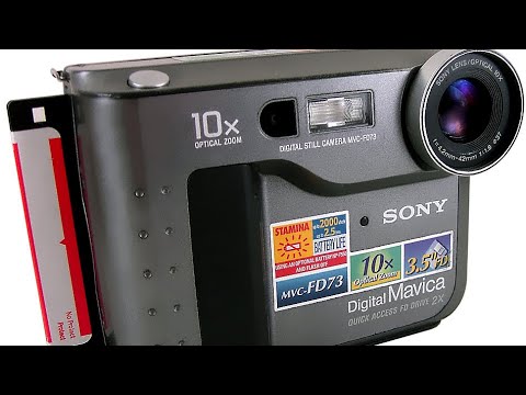 Sony Mavica FD-73 Floppy Camera Showcase (ASMR)