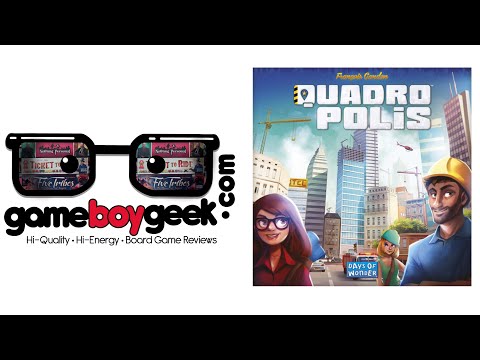 Quadropolis Review with the Game Boy Geek