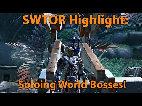 SWTOR Highlight: Soloing World Bosses!