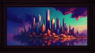 Punk city | Tv Art for Samsung The Frame | No Music | 4K