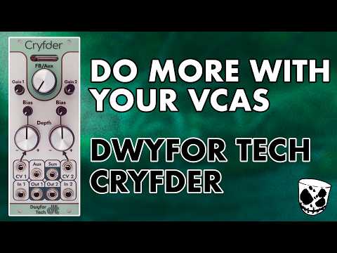 Dwyfor Tech Cryfder - Eurorack DIY Dual VCA, VFD Vacuum Tube Mixer, Overdrive, Distortion - FULL DIY KIT image 3