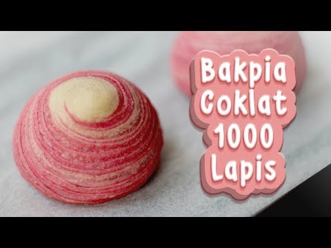 CARA MEMBUAT BAKPIA COKLAT 1000 LAPIS | Thousand Layer Chocolate Pie