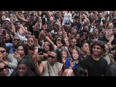 Burna Boy live in Kings Cross | DJ AG