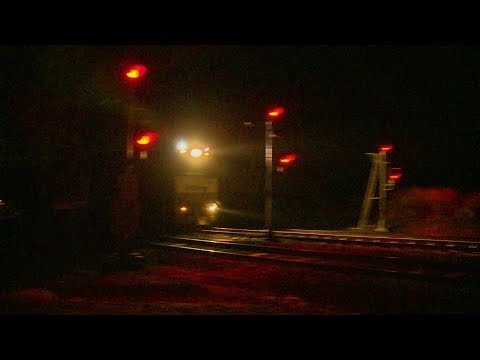 Late Night Aurizon MP1 Container Train - PoathTV Australian Railways