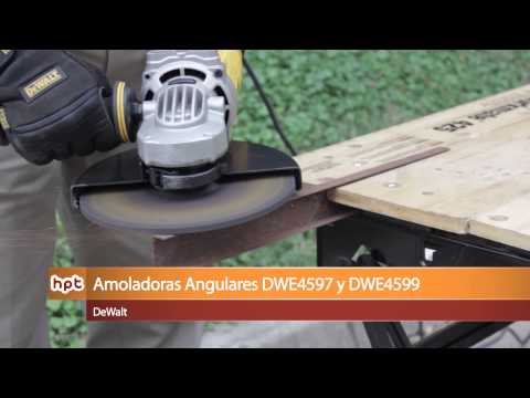 Kampinis šlifuoklis Dewalt DWE4579; 2600 W video