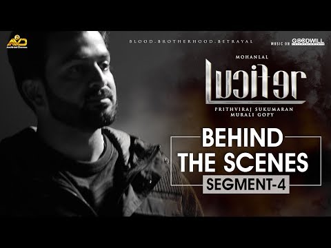 Thumbnail of the video: LUCIFER Behind The Scene - Segment 4 | Mohanlal | Prithviraj Sukumaran | Antony Perumbavoor
