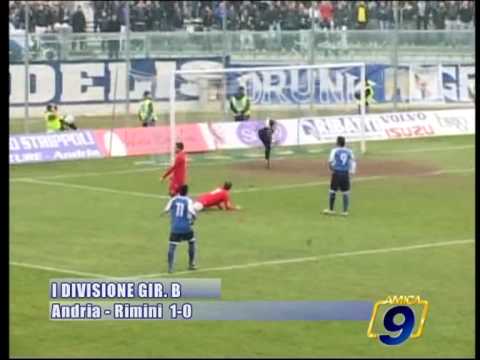 ANDRIA - RIMINI 1-0  Prima Divisione Girone A