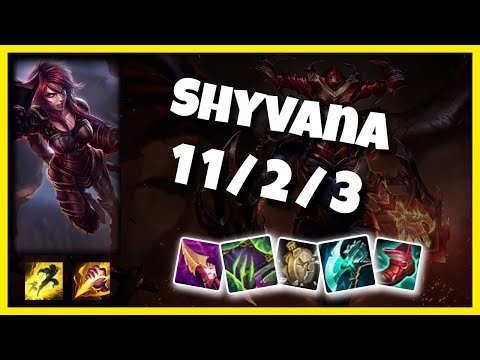 Shyvana 11.4 S11 Jungle Challenger Replay (11/2/3) - EU