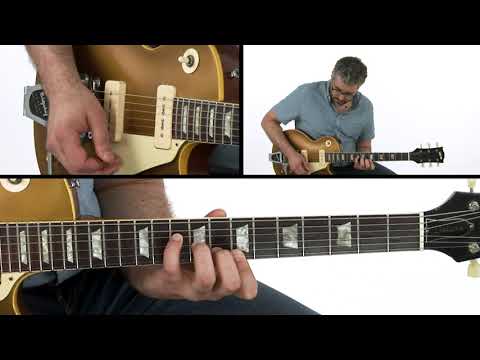 Les Paul Guitar Lesson - Harmony Two: Solo Section: Performance - Jason Loughlin