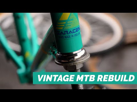 Vintage Mountain Bike Rebuild  / 1988 Saracen Trekker XT  / Minty Fresh