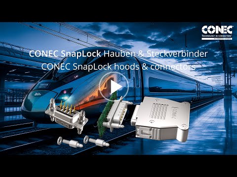 CONEC Snaplock Hauben & Steckverbinder/CONEC Snaplock Hoods & Connectors