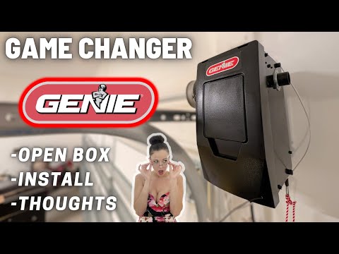 THE GENIE WALL MOUNT GARAGE DOOR OPENER IS BRILLIANT | 1 HOUR INSTALL | NO MORE TRACK
