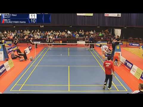 Austrian Open 2017 - Semifinal | MS Raul MUST (EST) [3] VS Kanta TSUNEYAMA (JPN) [2]