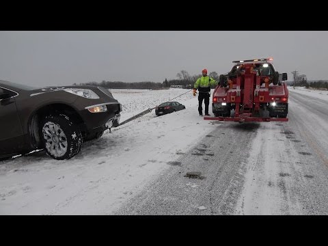 Saint Cloud MN Slick Roads - 1/2/2017