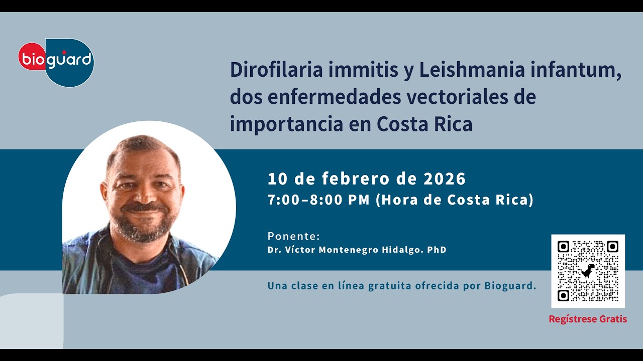 Dirofilaria immitis y Leishmania infantum, dos enfermedades vectoriales de importancia en Costa Rica