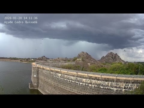 Chuva chegando no Açude Cedro Ceará 20/01/2026