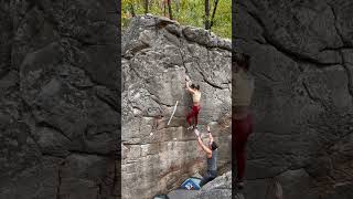 Video thumbnail de I Think I Can, V9. Stone Fort, LRC/Little Rock City