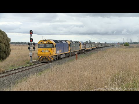 7736V Pacific National VHAF Grain Train With BL32 G539 X48 (8/5/2022) - PoathTV Australian Railways
