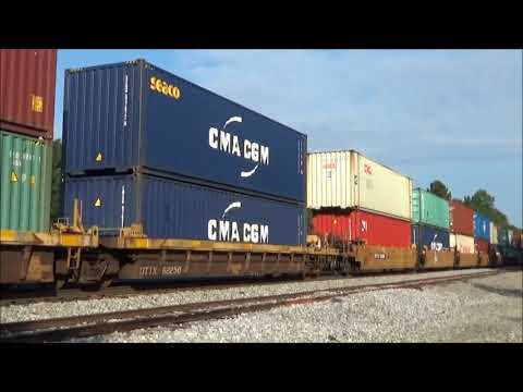 NS 232 w/ CofG Heritage Unit Leading in Dover, GA 8/23/17