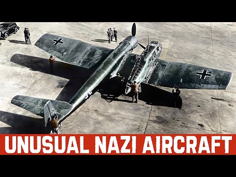 Unusual Luftwaffe Aircraft Of WW2 | Nazi Germany Aviation | COMPLETE SERIES | Rare footage