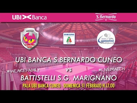 UBI Banca S.Bernardo Cuneo-Battistelli S.G.Marignano 7º gior. rit. Samsung Galaxy Volley Cup A2