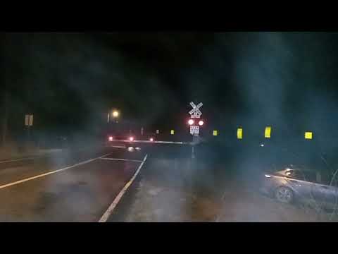 caleb and daddy saw a train at willow road