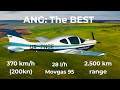 ANG Aircraft The Best 5 Seat Light Aircraft 370 Km H 200kn 2500 Km Range Exclusive