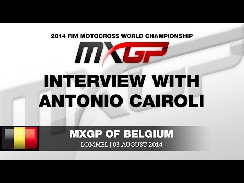 MXGP of Belgium 2014 Interview with Antonio Cairoli - Motocross
