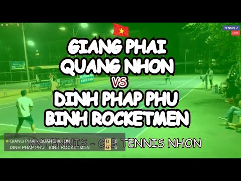 Giang Phai - Quang Nhon 🆚 Dinh Phap Phu - Binh Rocketmen 🎾 Vntennis - Clb Tennis Nhon
