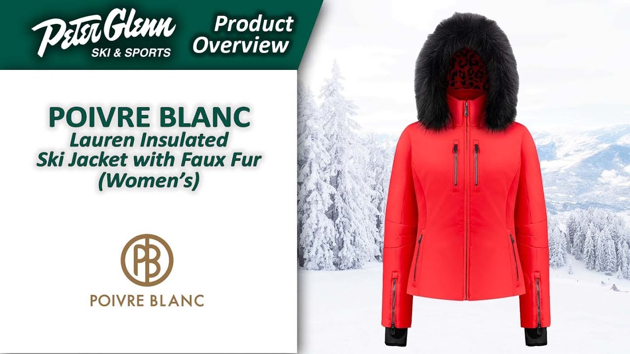 Poivre Blanc Lauren Insulated Ski Jacket with Faux Fur (Women's) | W22/23 Product Overview