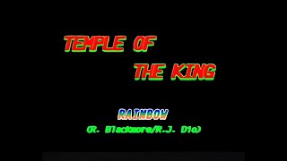 Download lagu Rainbow - The Temple of The King (Video Karaoke, Minus One) [Dynasty] (Remastered in HD) mp3