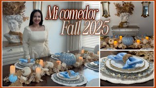 New Fall Decor 2025 🍁 Ideas for decorating the dining room in Fall 🍁 Cozy Fall decor