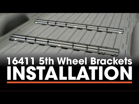 5th Wheel Hitch Install: CURT 16411 Custom Brackets on a Chevy Silverado