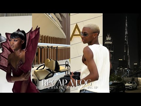 Ich bin offiziell ein Netflix-Star! Wöchentlicher Vlog-Rückblick | Events | Dubai-Reise | Netflix...