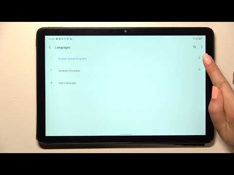 How to Change System Language on TCL Tab 10S – Manage System Language